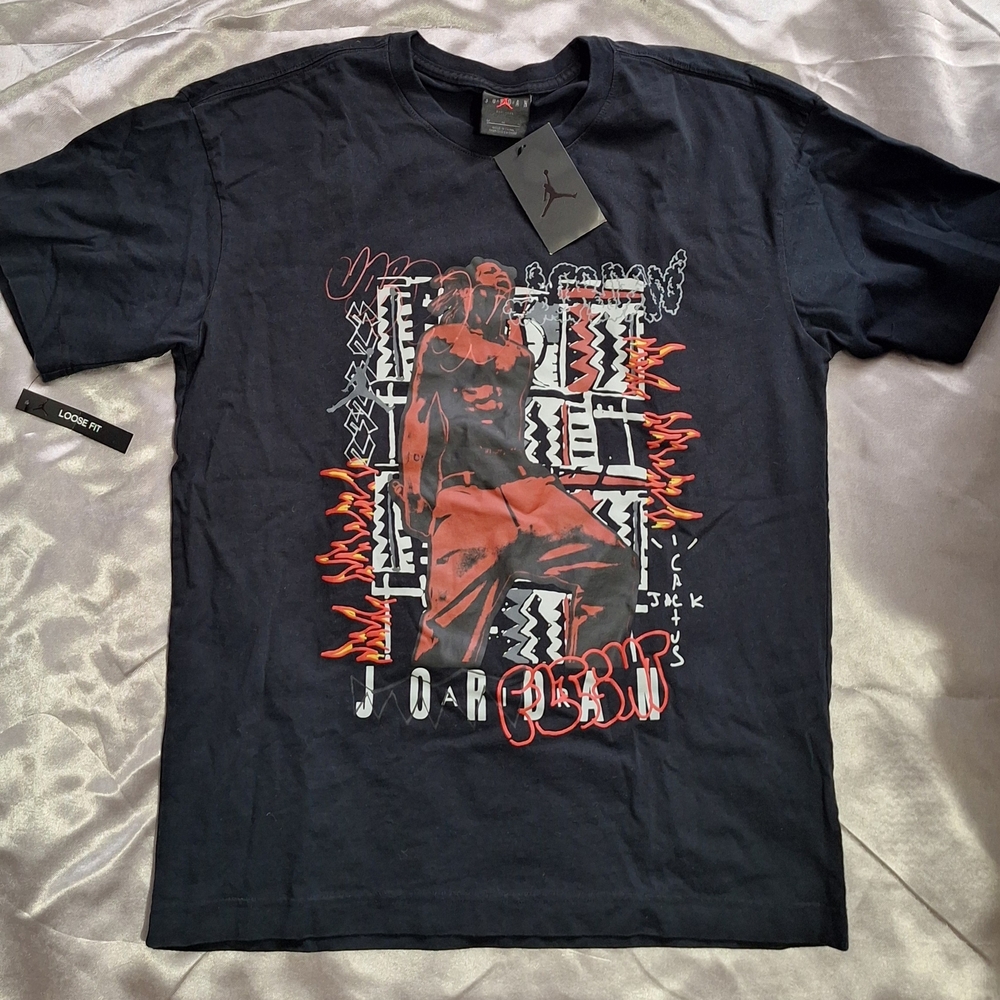 Jordan Black Short Sleeve Tee